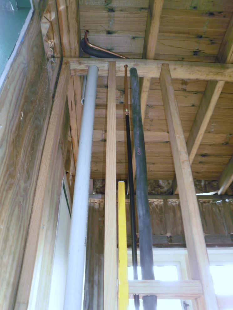 waste pipes